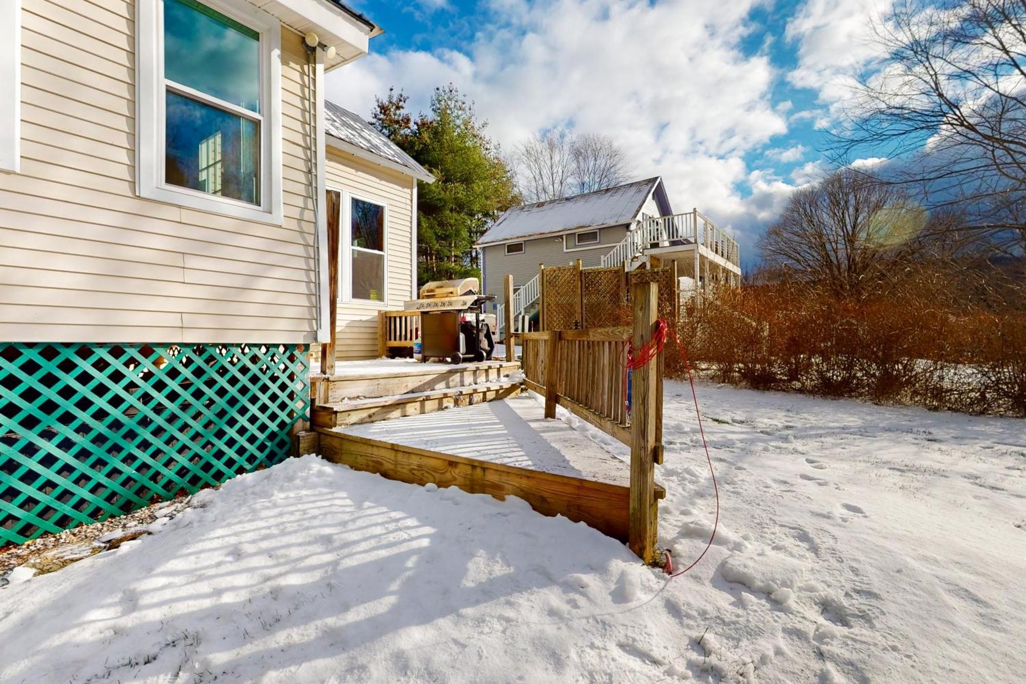 Jay Peak Getaway On Trout River Montgomery Eksteriør billede
