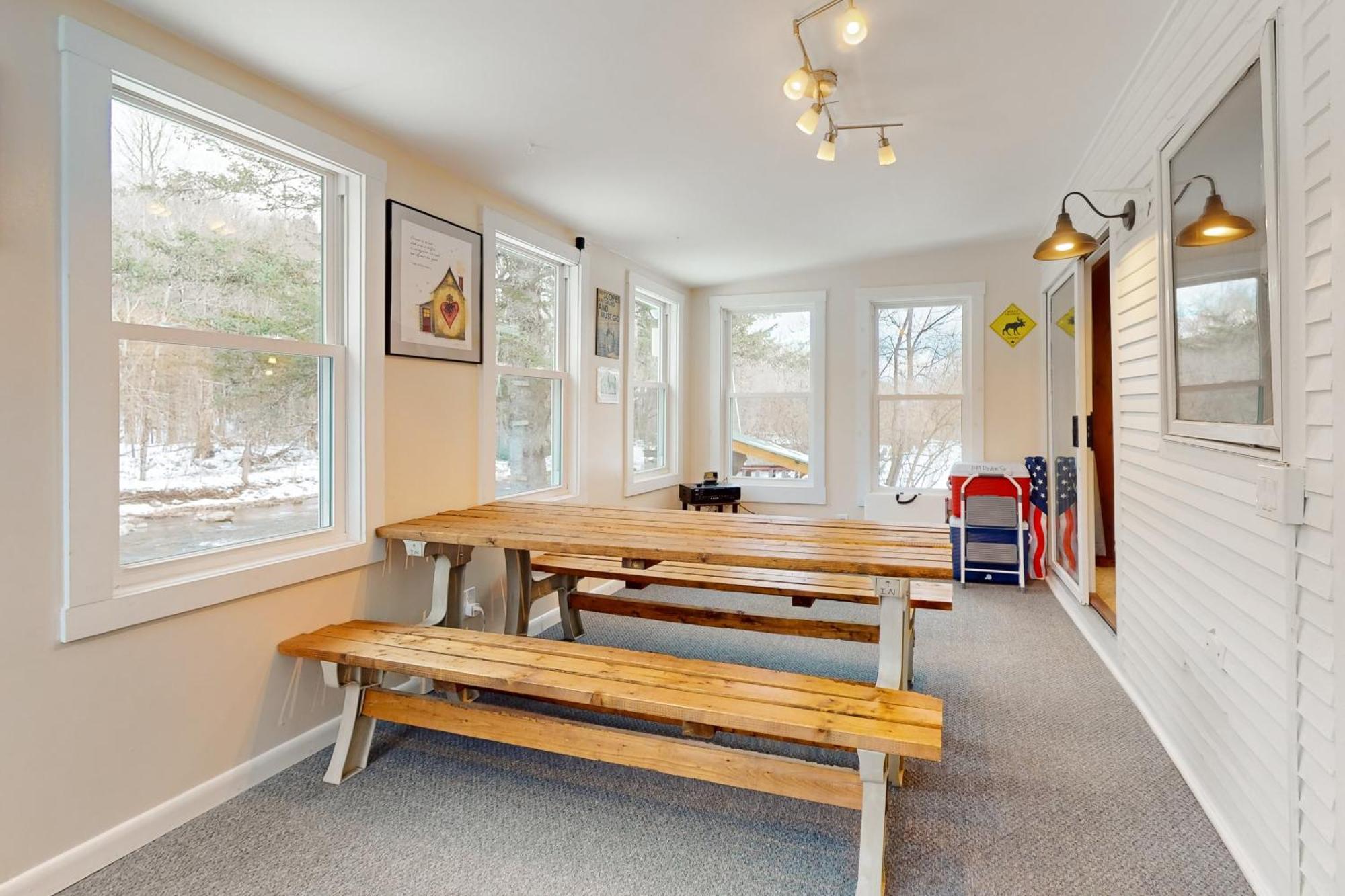 Jay Peak Getaway On Trout River Montgomery Eksteriør billede